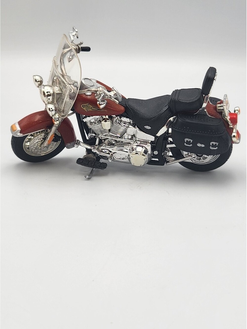 Hot Wheels Harley-Davidson Softail Classic Diecast Motorcycle 1:18 Orange P7